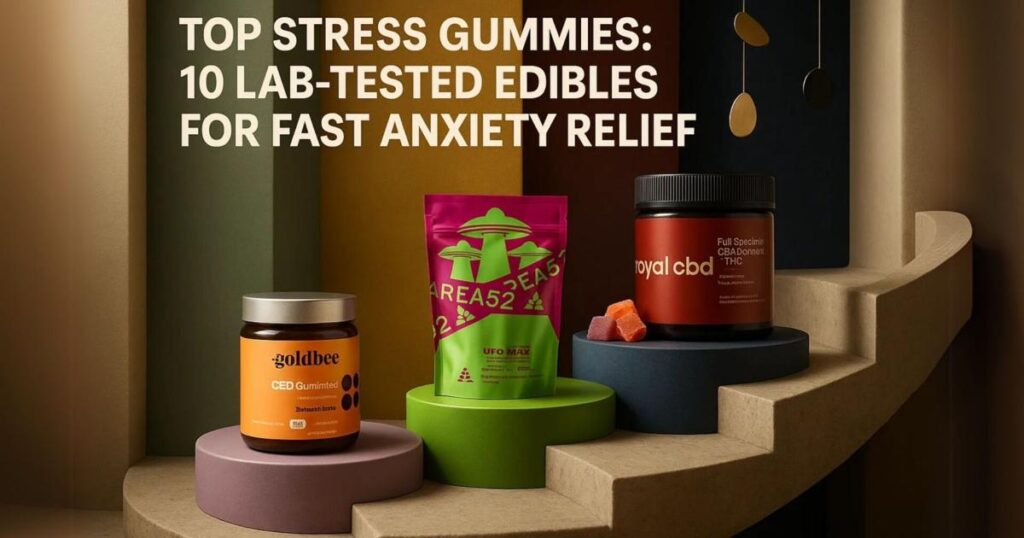 Top Stress Gummies: 10 Lab-Tested Edibles for Fast Anxiety Relief