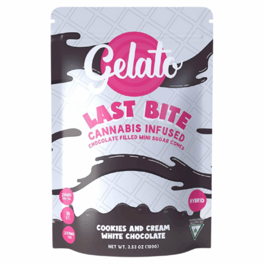 The Fire Station Cannabis Company Gelato Last Bite Cookies and Cream Edibles