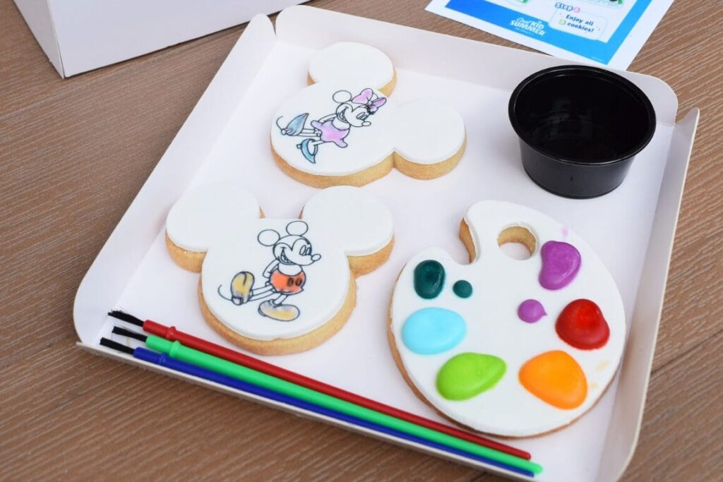 New Paint-Your-Own Cookies with Edible Paints Available at Walt Disney World