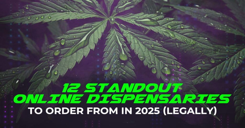 12 Best Online Dispensaries to Buy 100% Legal Cannabis (Delivery to All States)