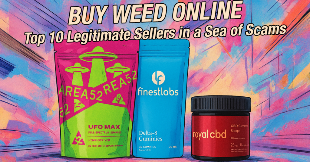 Buy Weed Online: Top 10 Legitimate Sellers in a Sea of Scams