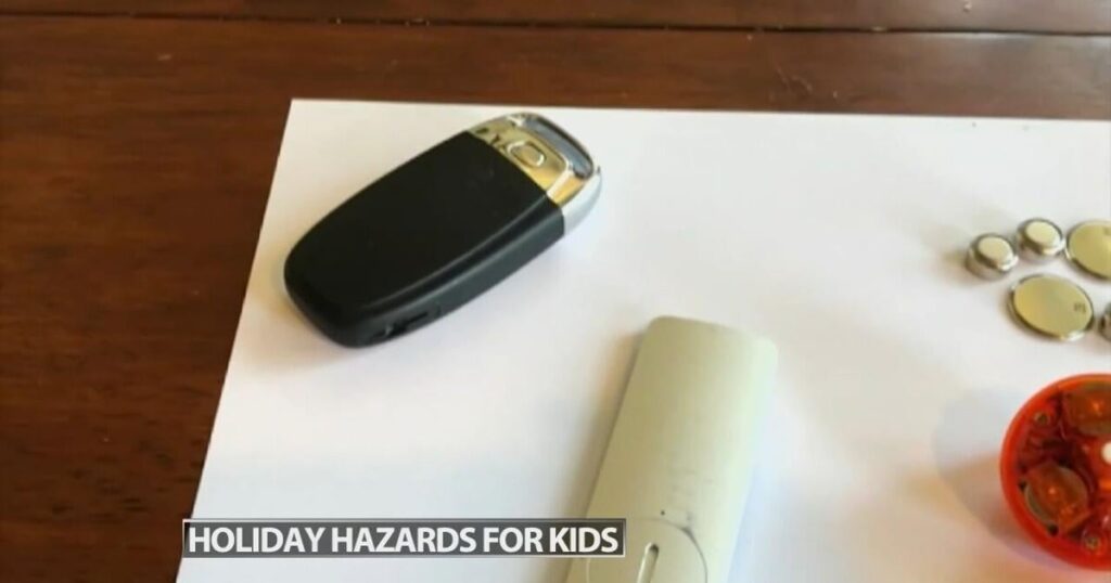 Small batteries, edibles dangerous for kids this holiday season