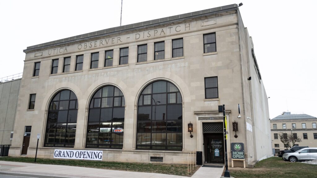 Former O-D building’s first floor transformed into cannabis dispensary
