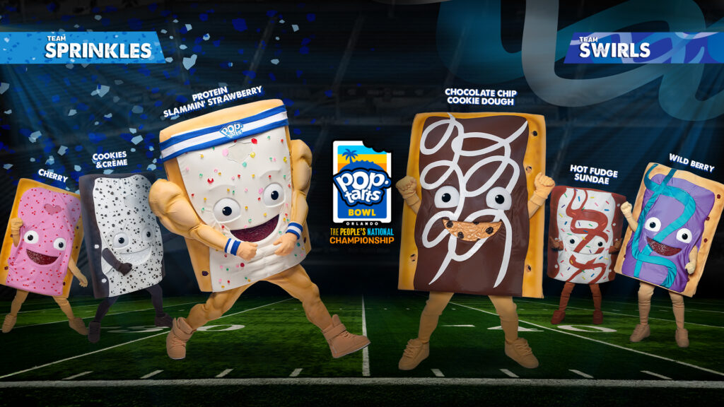 2025 Pop-Tarts Bowl: Check Out Our Edible Mascots Taking The Field