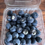 Improving shelf life of blueberries with upcycled edible coating