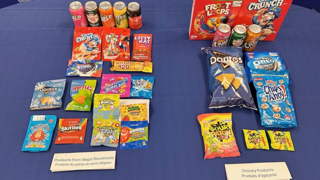 Nova Scotia RCMP seize high-potency edibles from unlicensed shops