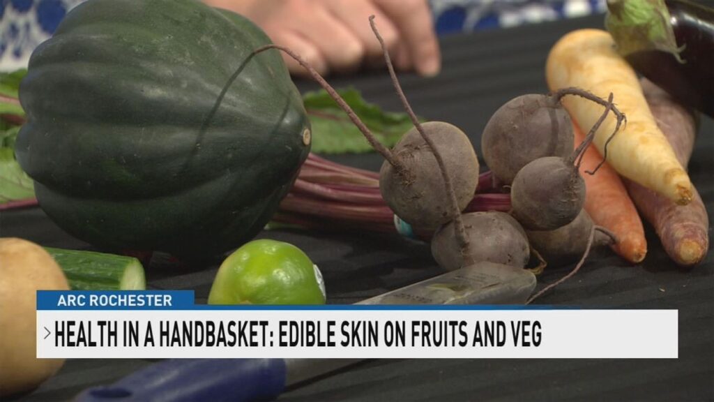 Health in a Handbasket: Edible skin on fruits & veggies