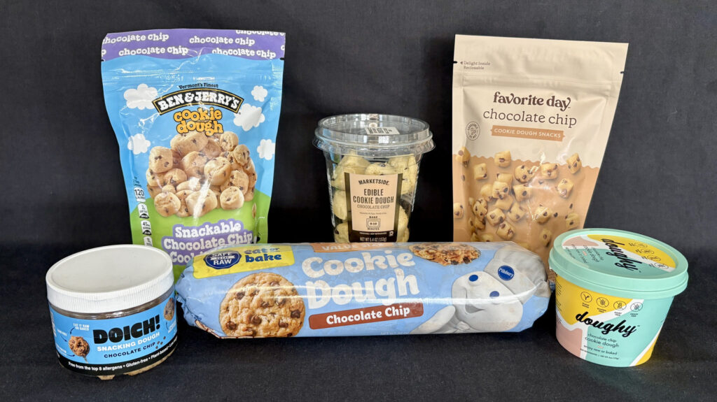 6 Edible Chocolate Chip Cookie Dough Brands Ranked