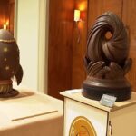 Video. Belgium turns Easter chocolate into giant edible sculpture