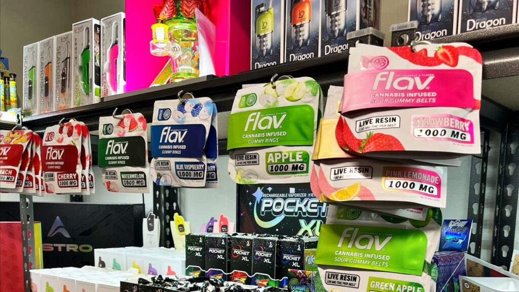 State cannabis office padlocks Rome store. What was it selling?