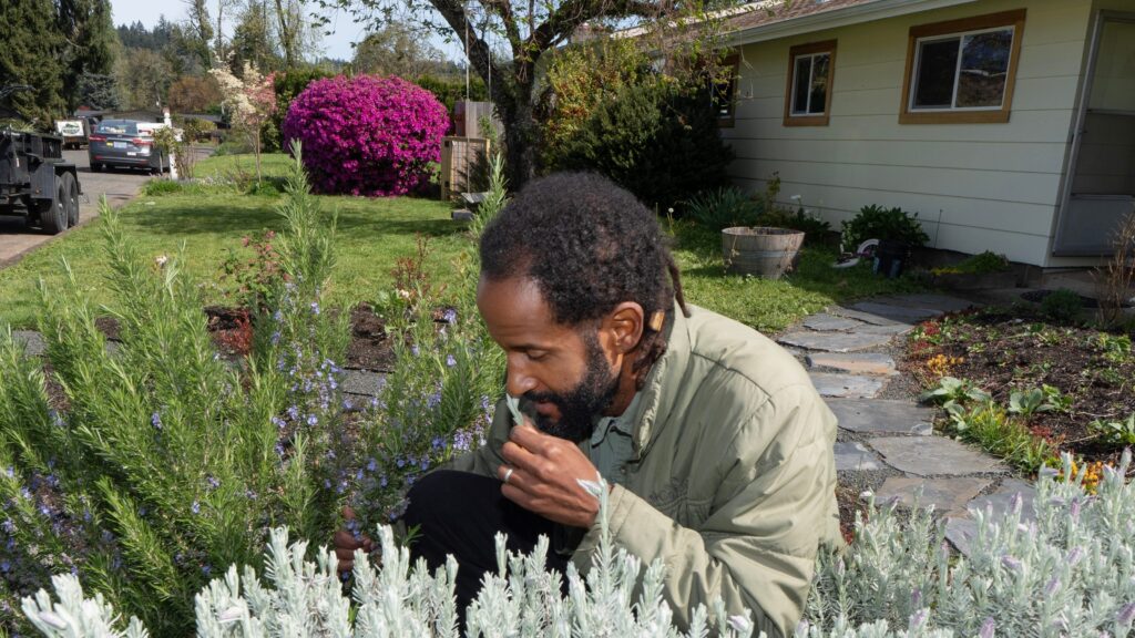 Arnold Morgan Jr. grows an edible backyard