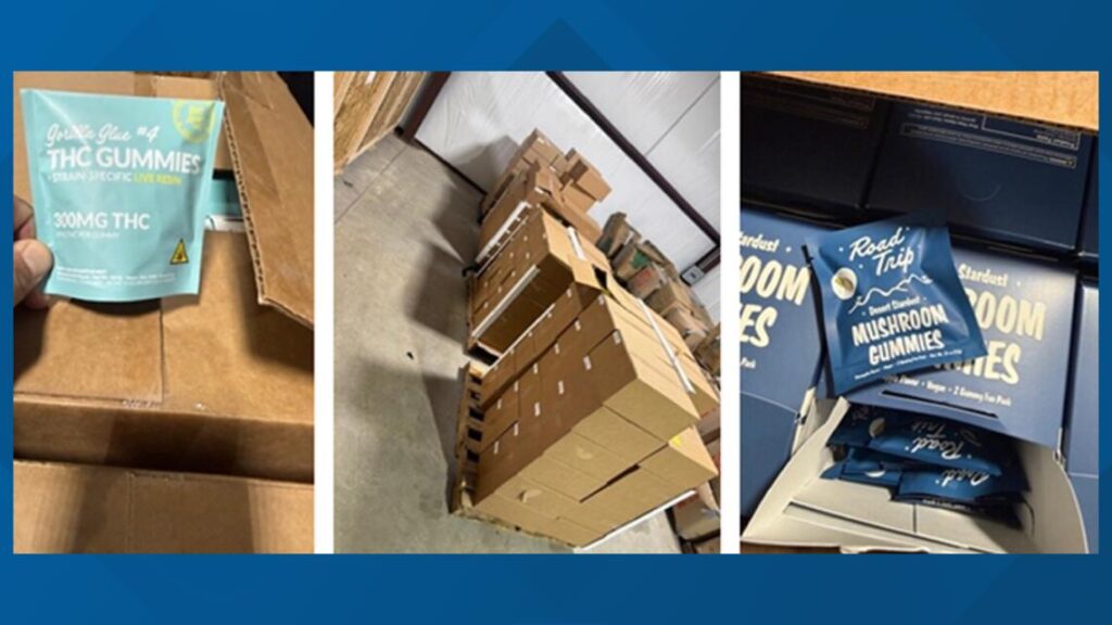 ASP seizes over 1,300 pounds of illegal edibles in Van Buren