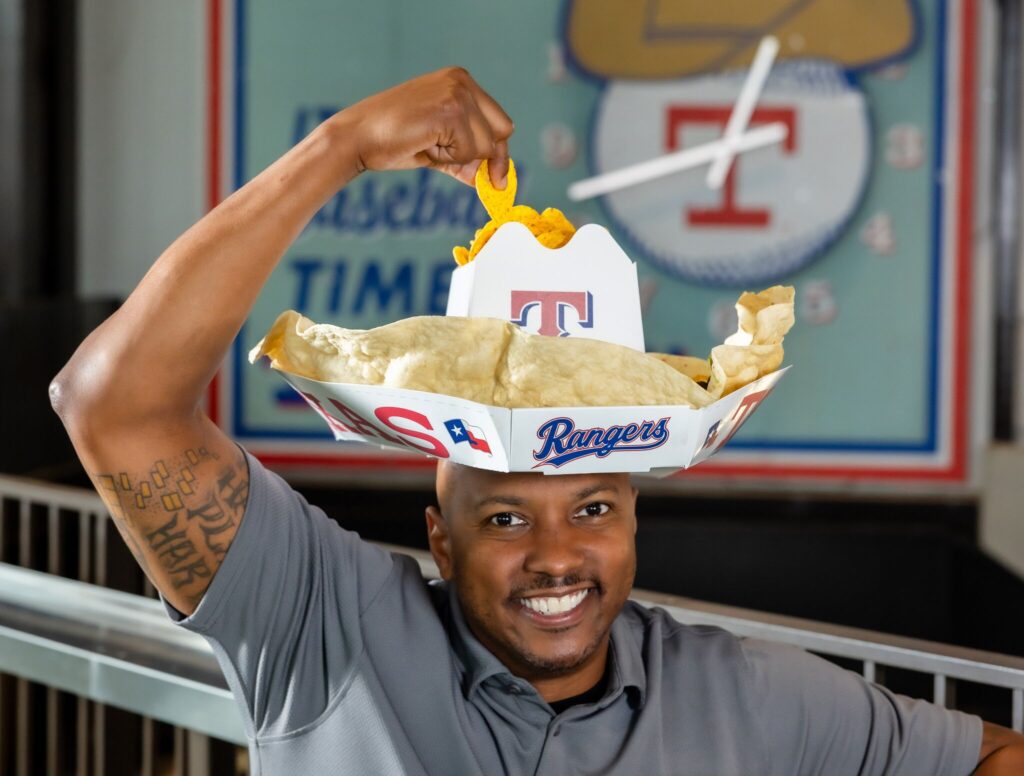 Texas Rangers’ new edible sombrero is the weirdest ballpark food yet