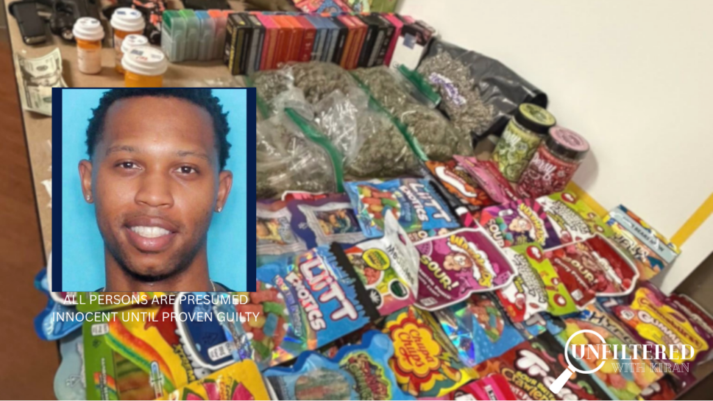 One arrested after BRPD finds over 80 packs of THC gummies and candy, plus other drugs