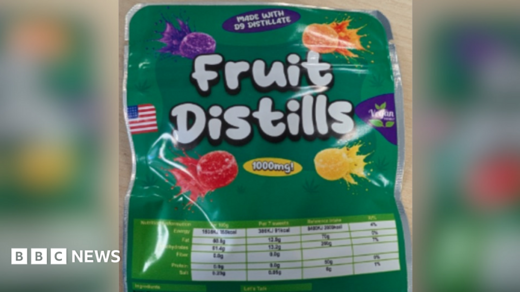 The risks of cannabis gummies with fake sweet packaging