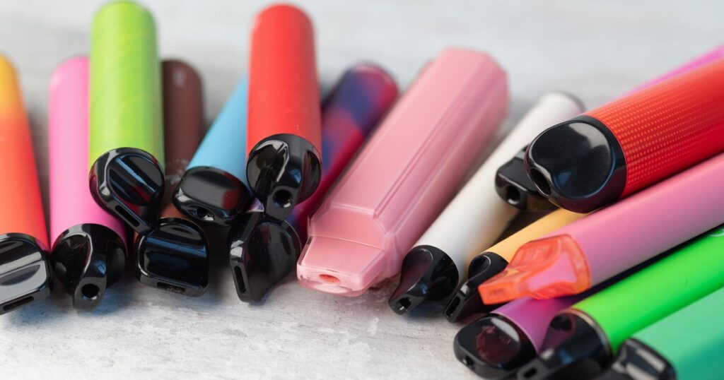 HSE warns of dangerous vapes and edibles sold in Irish shops