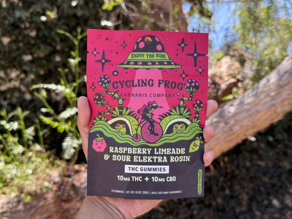 Cycling Frog’s THC Rosin Gummies Taste Weed-y AF, but For Good Reason