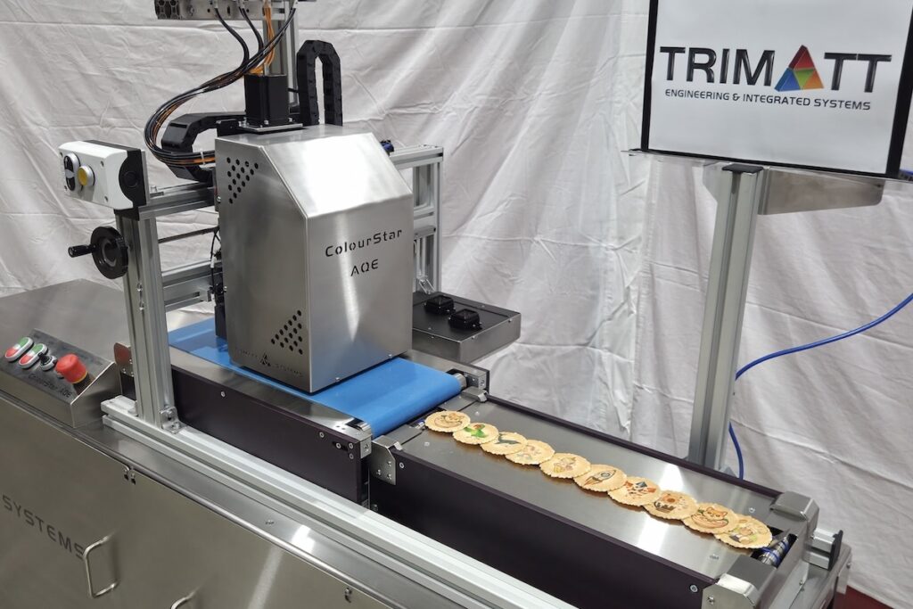 Trimatt spotlights edible digital printing at Fine Food Australia